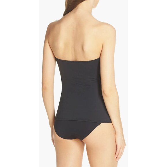 Tommy Bahama Pearl Sarong Bandini Swim Top Black Womens S Strapless or Halter - Picture 5 of 7